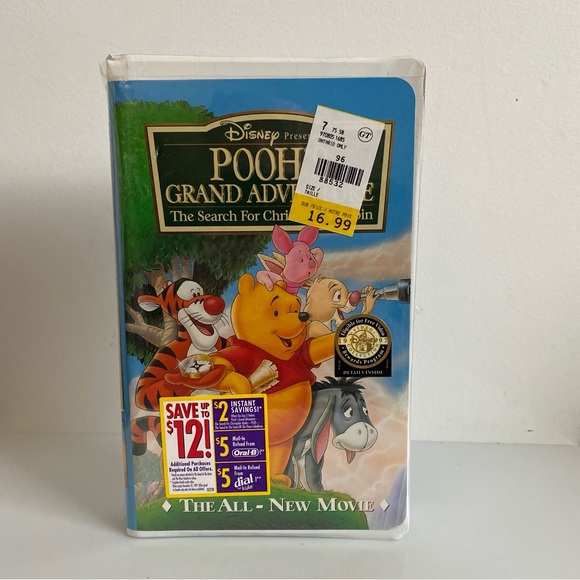 Pooh's Grand Adventure The Search For Christopher Robin Brand New  VHS Clamshell - Picture 1 of 10